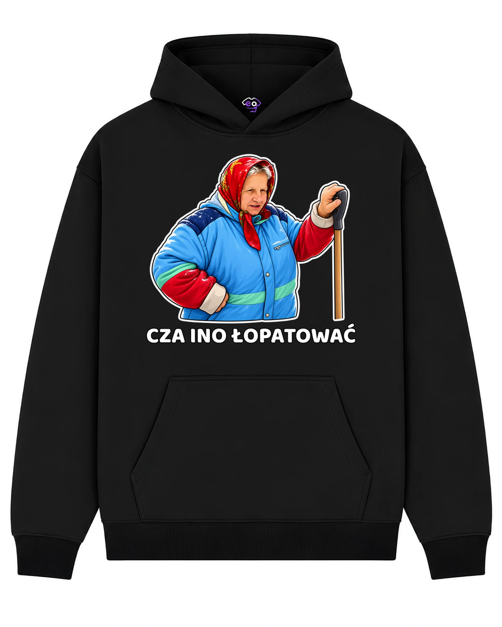 Bawełniana Bluza - Cza Ino Łopatować