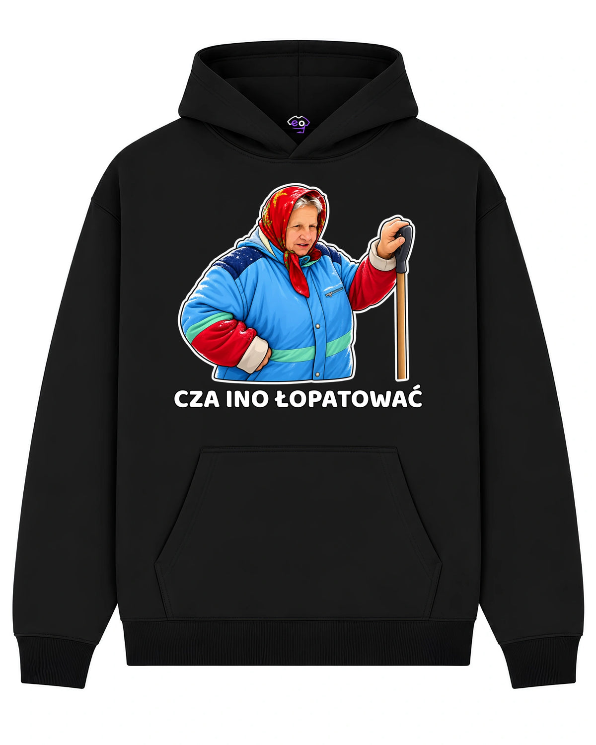 Bawełniana Bluza - Cza Ino Łopatować