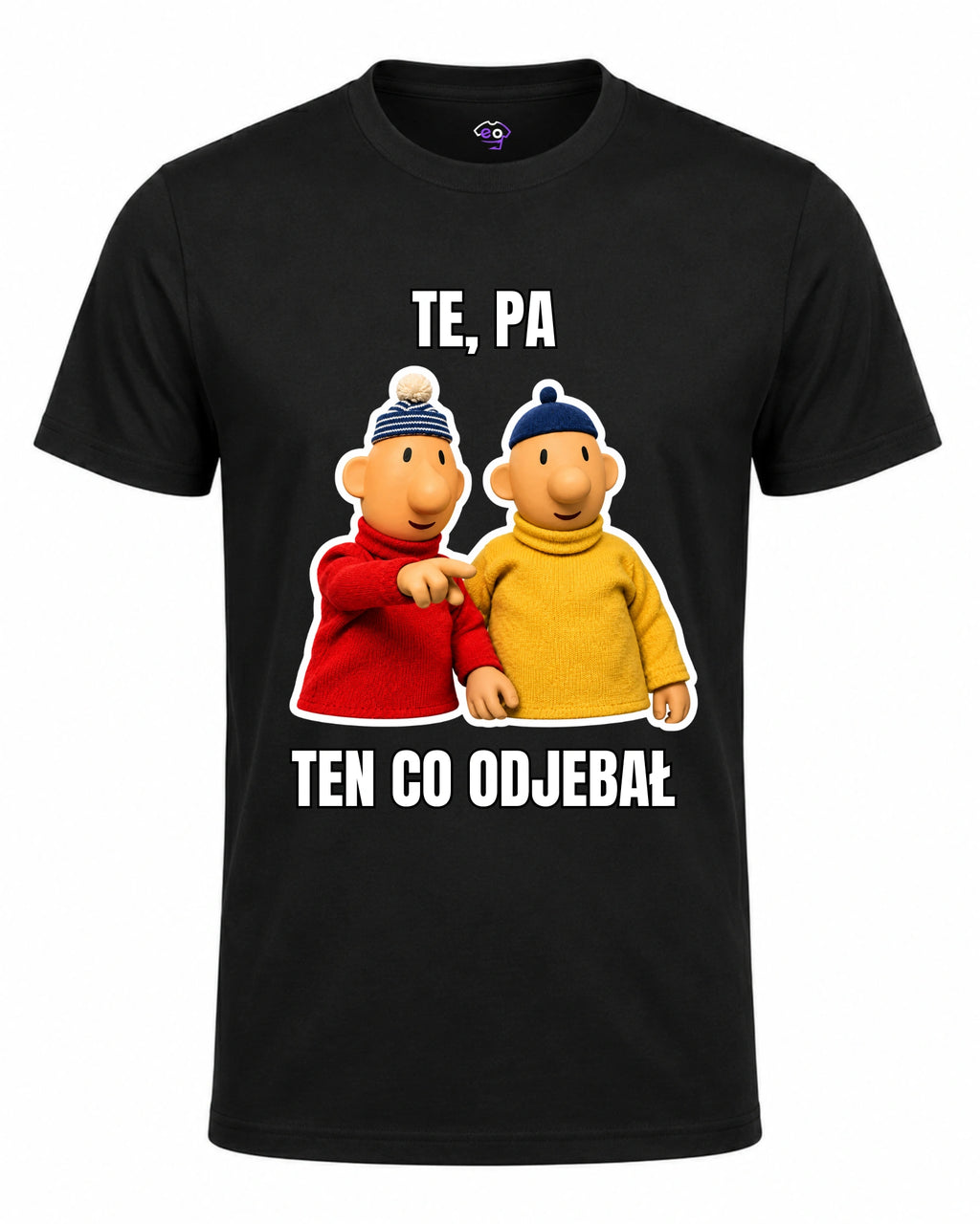 Koszulka 100% Bawełna - Te, pa ten co odjebał ( Sąsiedzi )