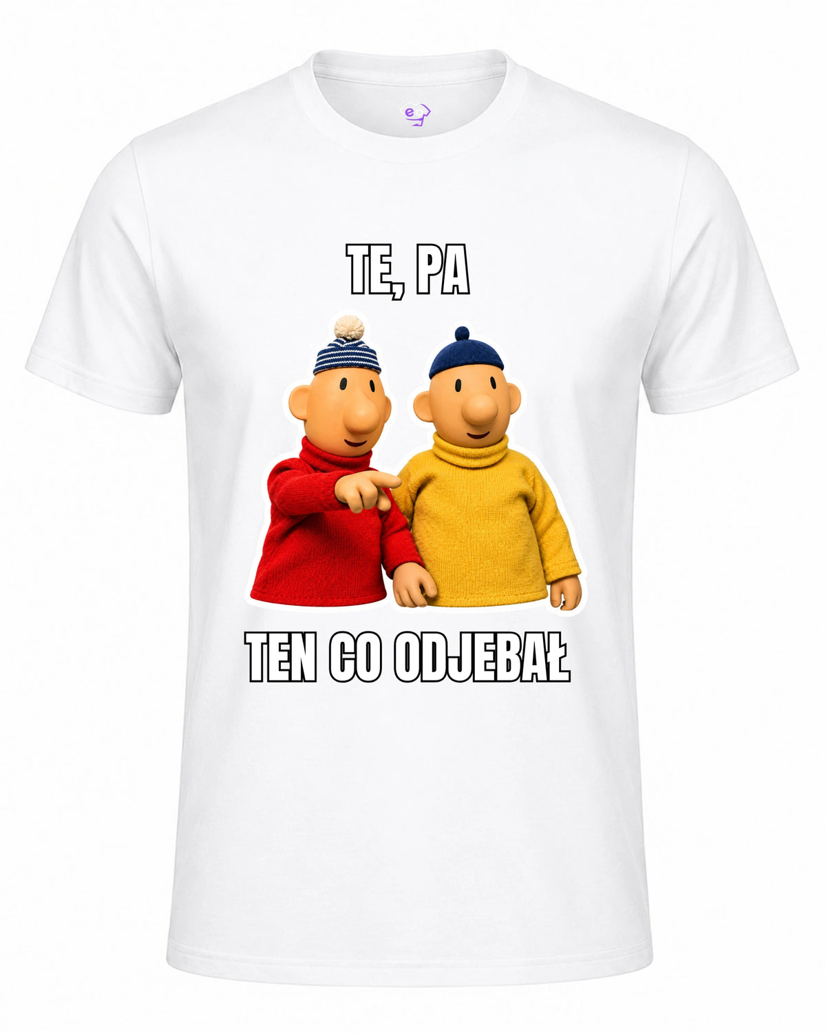 Koszulka 100% Bawełna - Te, pa ten co odjebał ( Sąsiedzi )