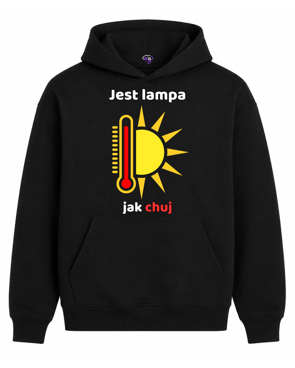 Bawełniana Bluza - Lampa Jak Chuj