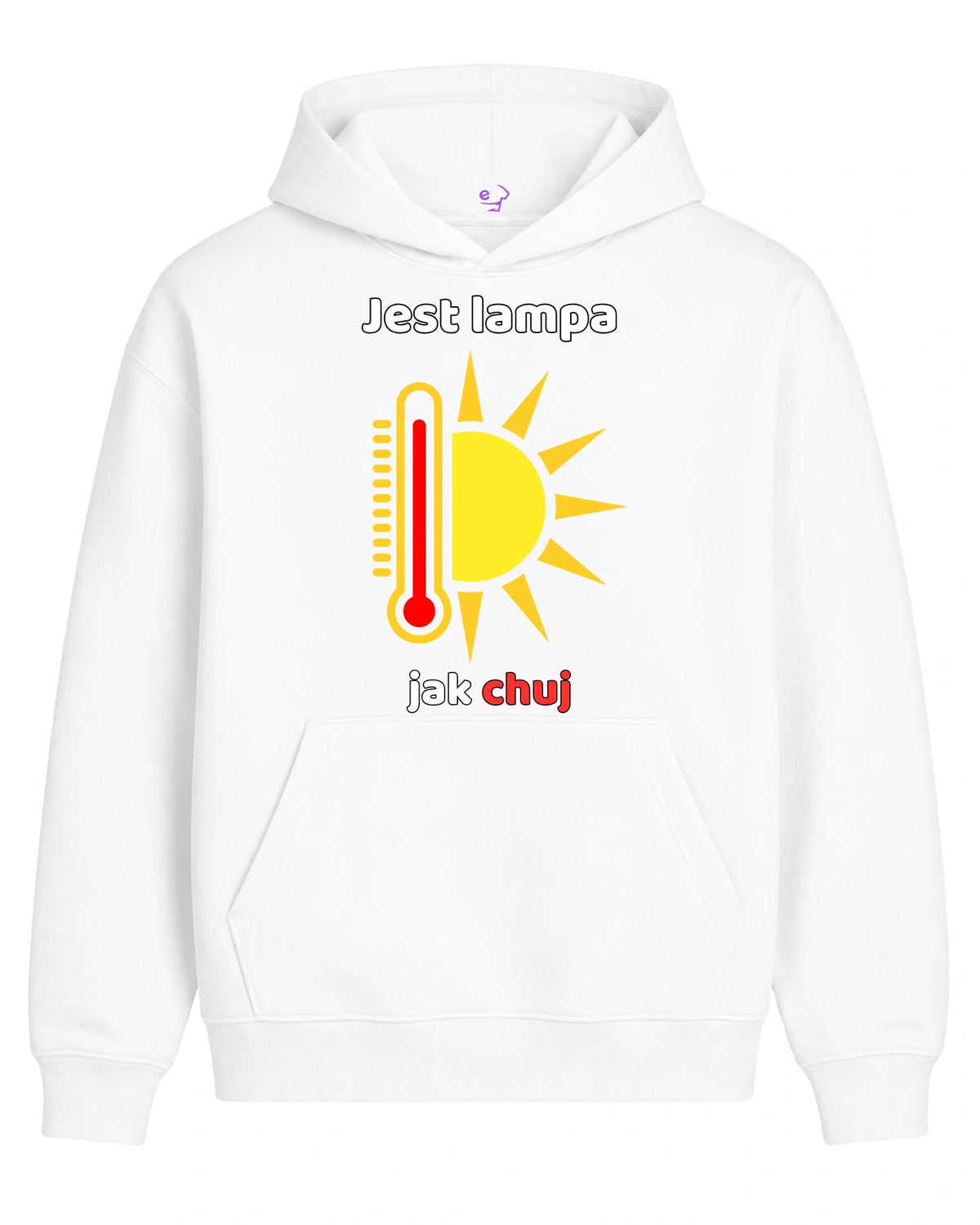 Bawełniana Bluza - Lampa Jak Chuj