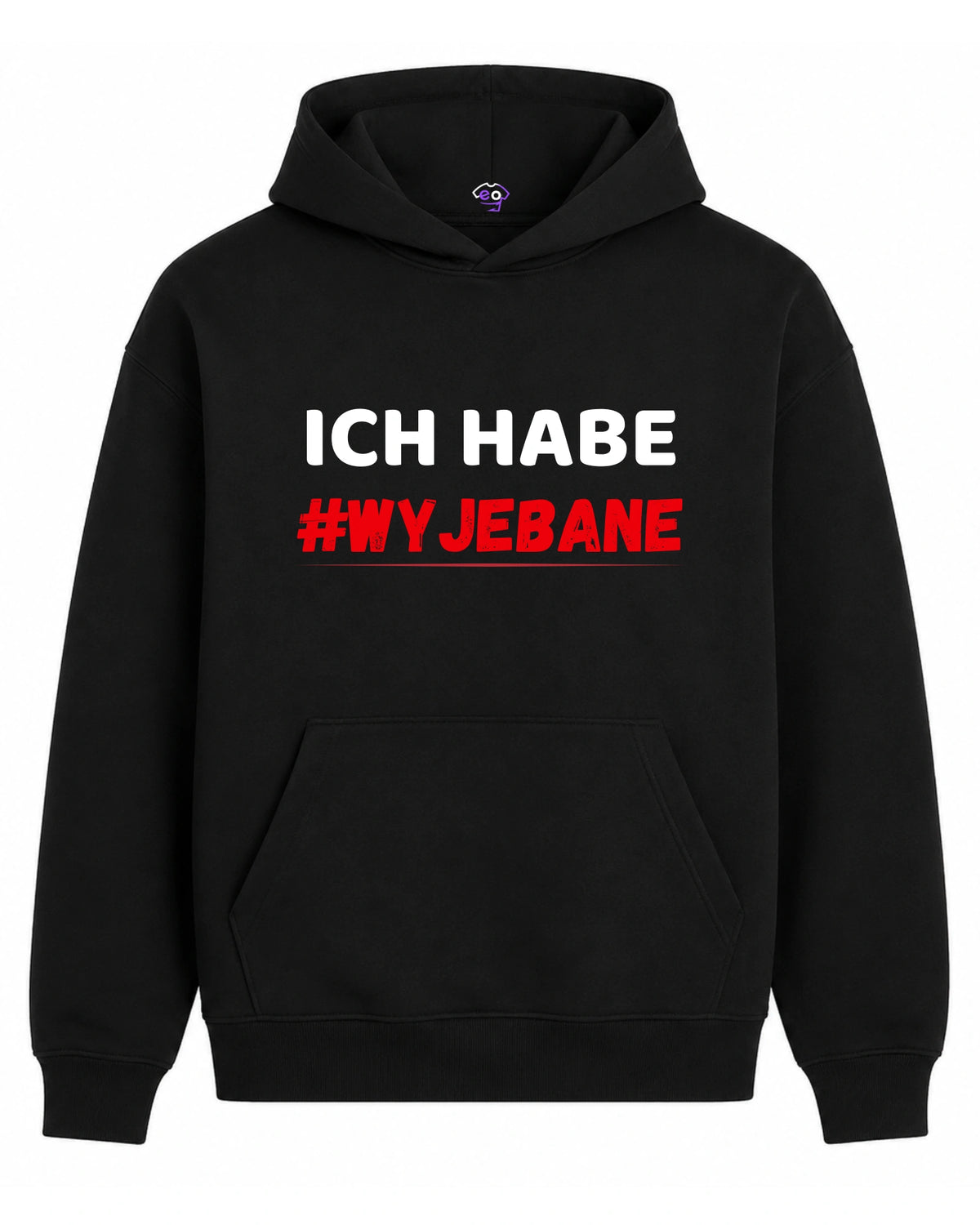 Bawełniana Bluza - Ich Habe Wyjebane