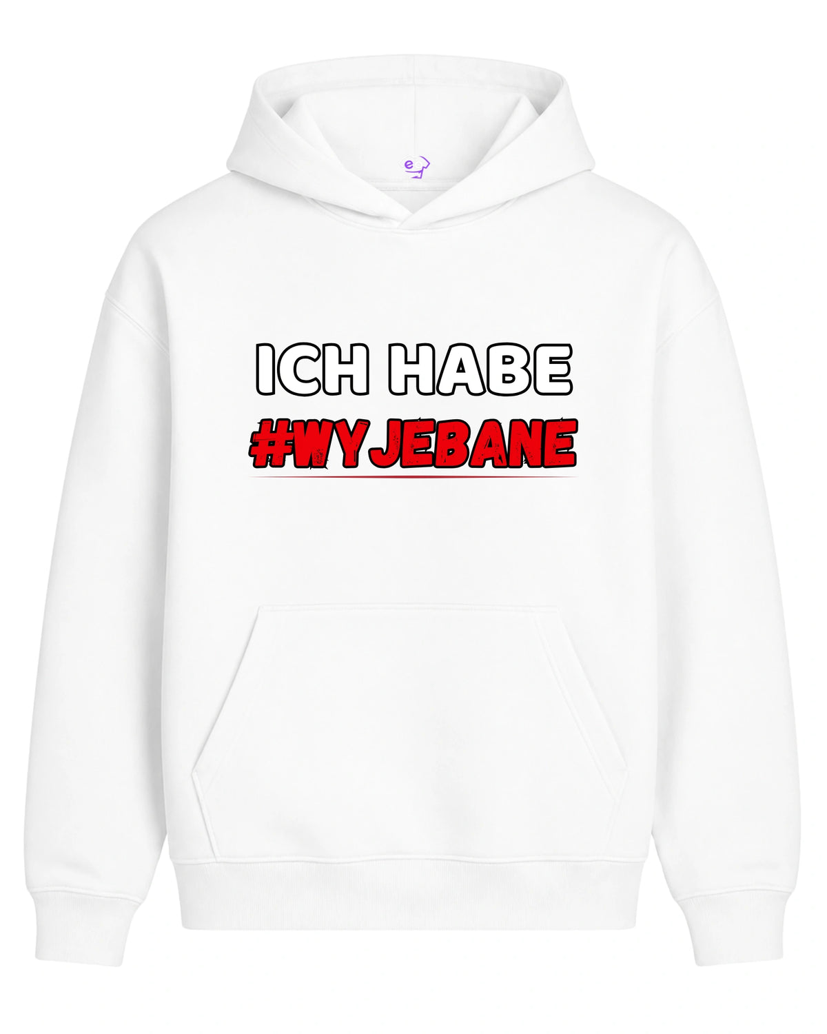 Bawełniana Bluza - Ich Habe Wyjebane