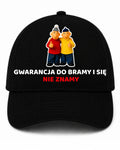 Czapka z daszkiem 100% Bawełna - Gwarancja do bramy i się nie znamy ( Sąsiedzi )