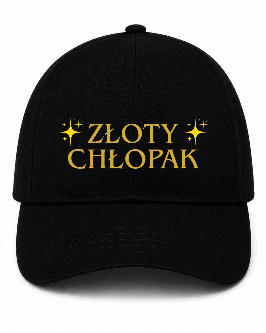 Czapka z daszkiem 100% Bawełna - Złoty Chłopak