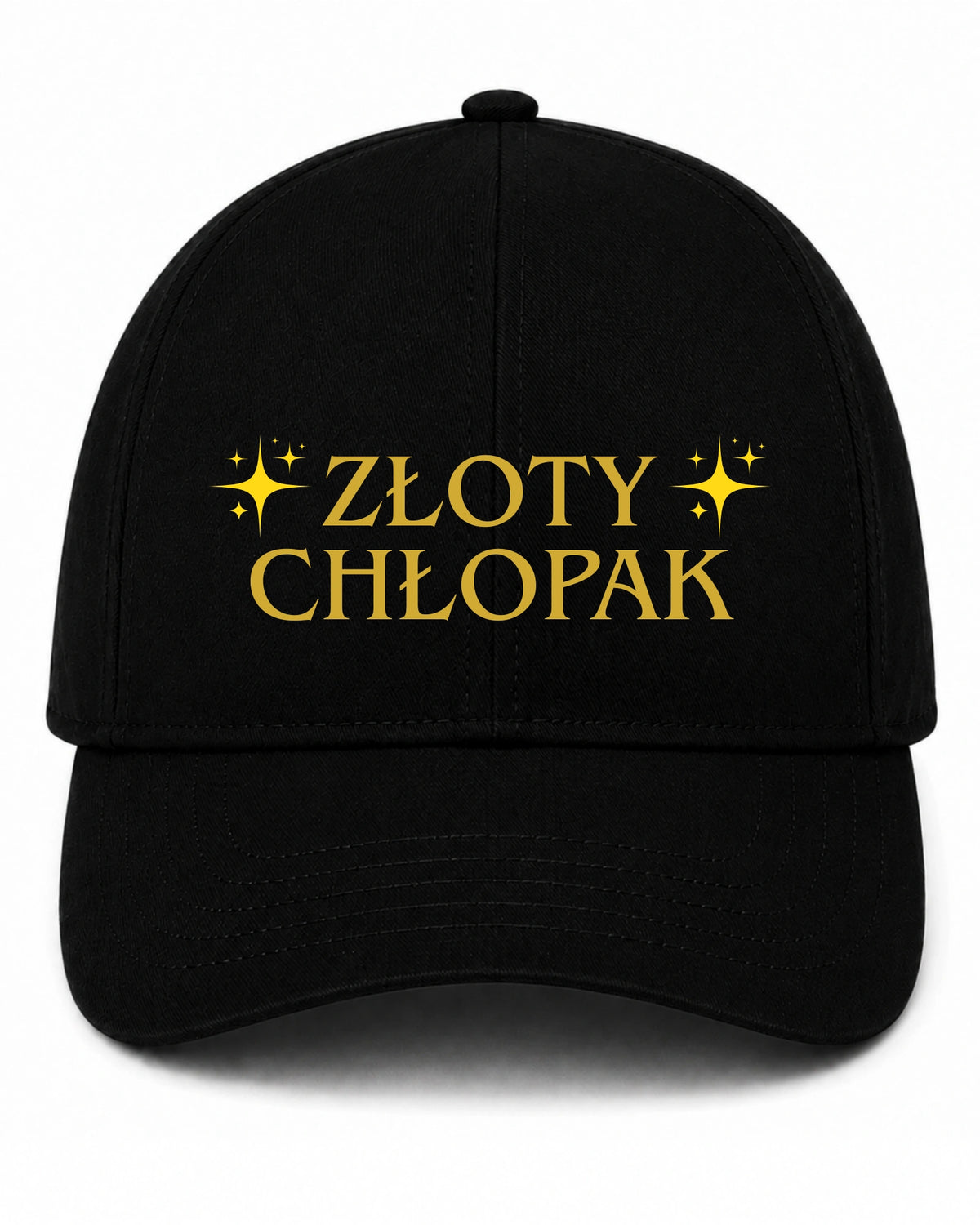 Czapka z daszkiem 100% Bawełna - Złoty Chłopak