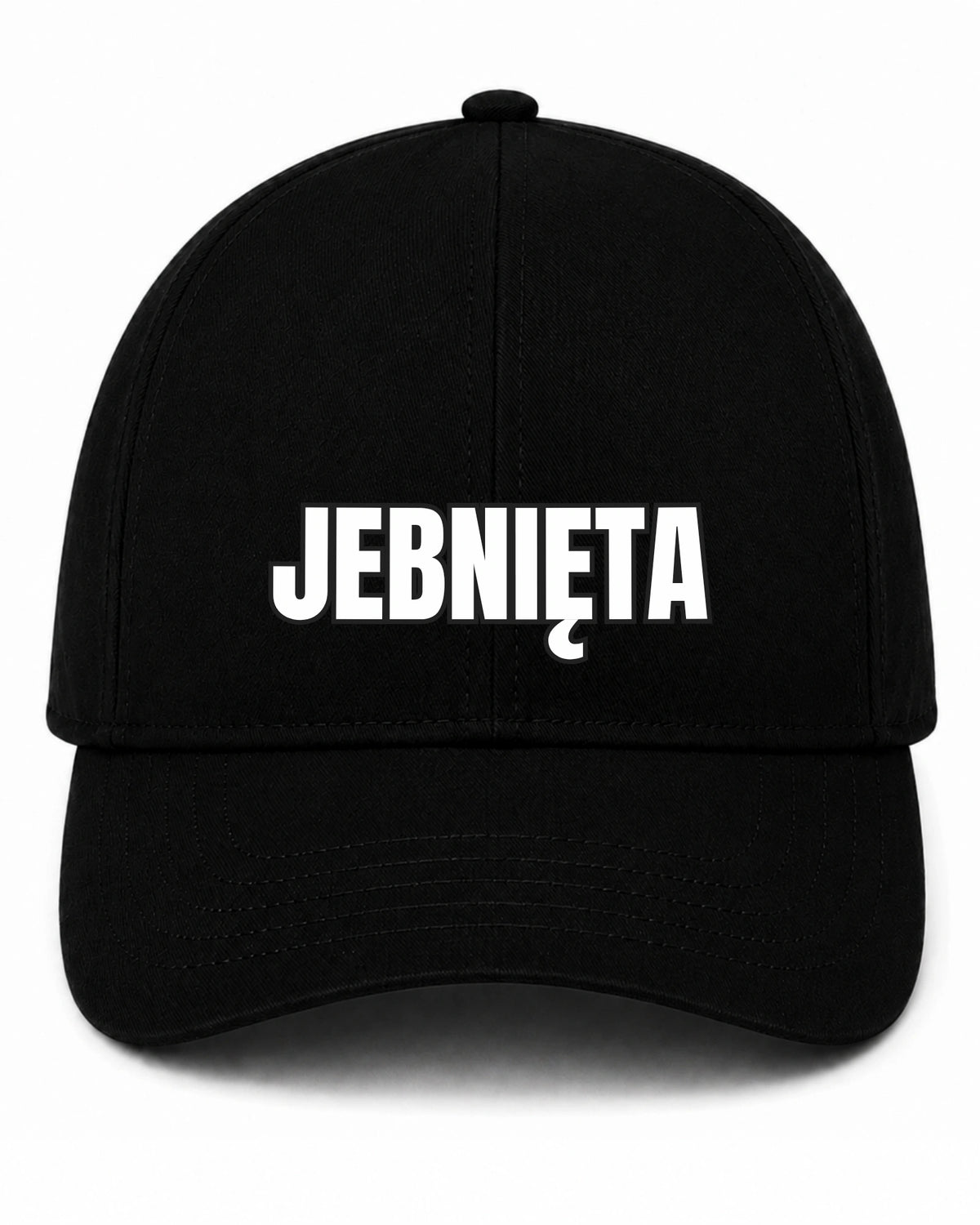 Czapka z daszkiem 100% Bawełna - Jebnięta