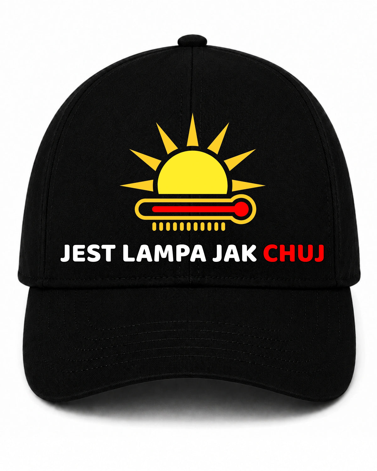 Czapka z daszkiem 100% Bawełna - Lampa jak chuj
