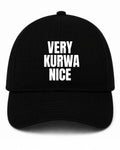 Czapka z daszkiem 100% Bawełna - Very Kurwa Nice