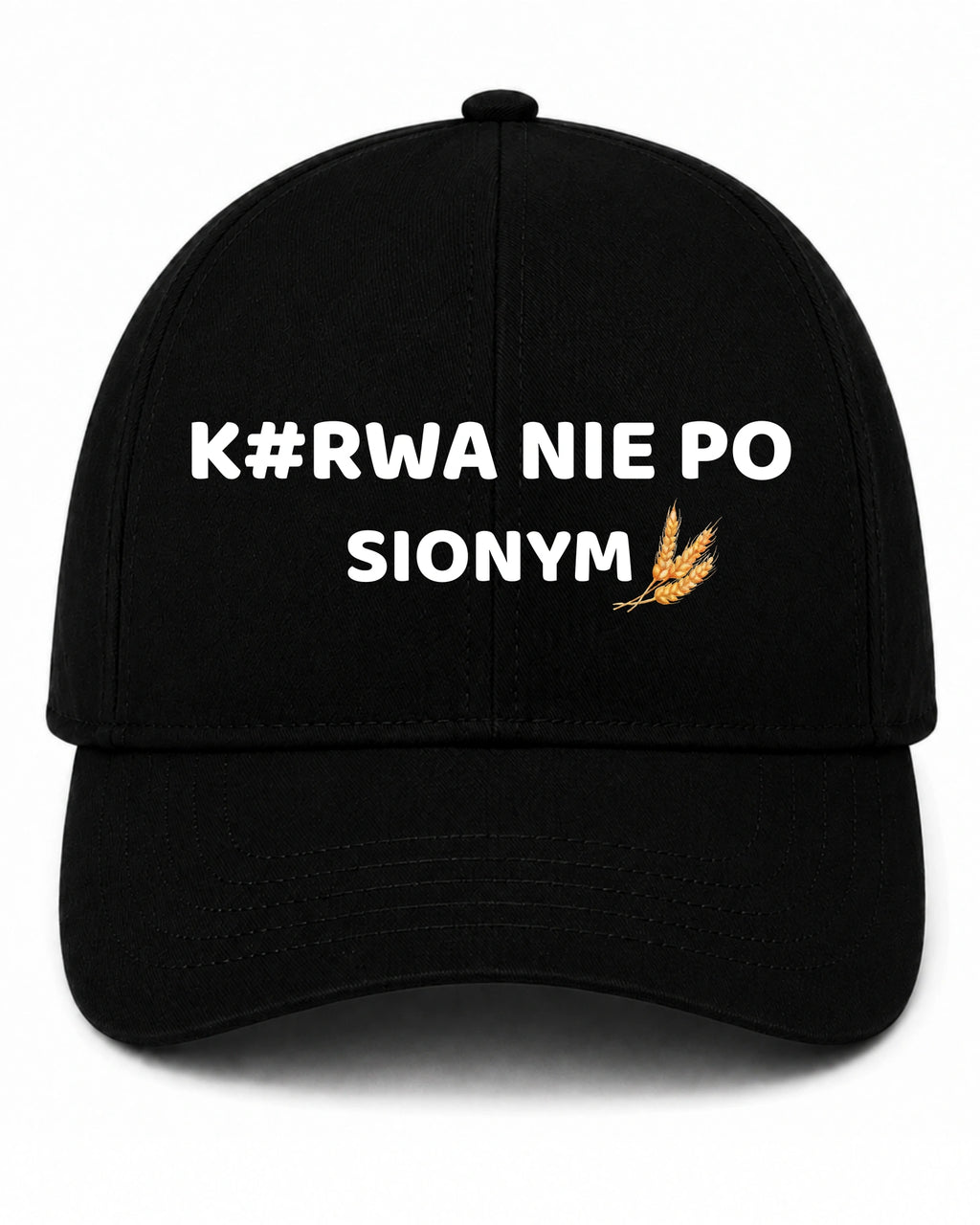 Czapka z daszkiem 100% Bawełna - K#rwa Nie Po Sionym