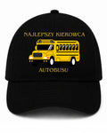 Czapka z daszkiem 100% Bawełna - Najlepszy kierowca autobusu ( Prywatne )