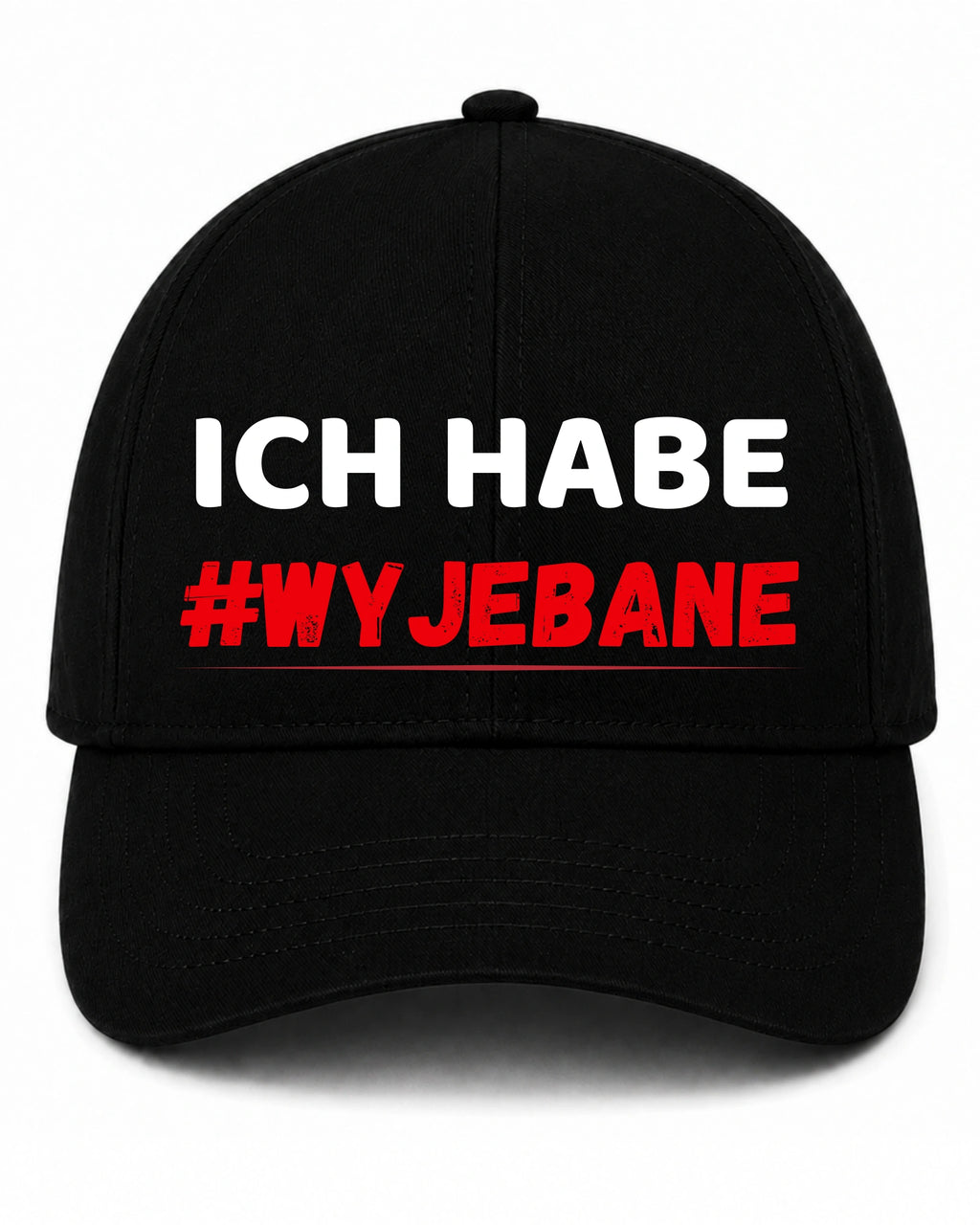 Czapka z daszkiem 100% Bawełna - Ich Habe Wyjebane