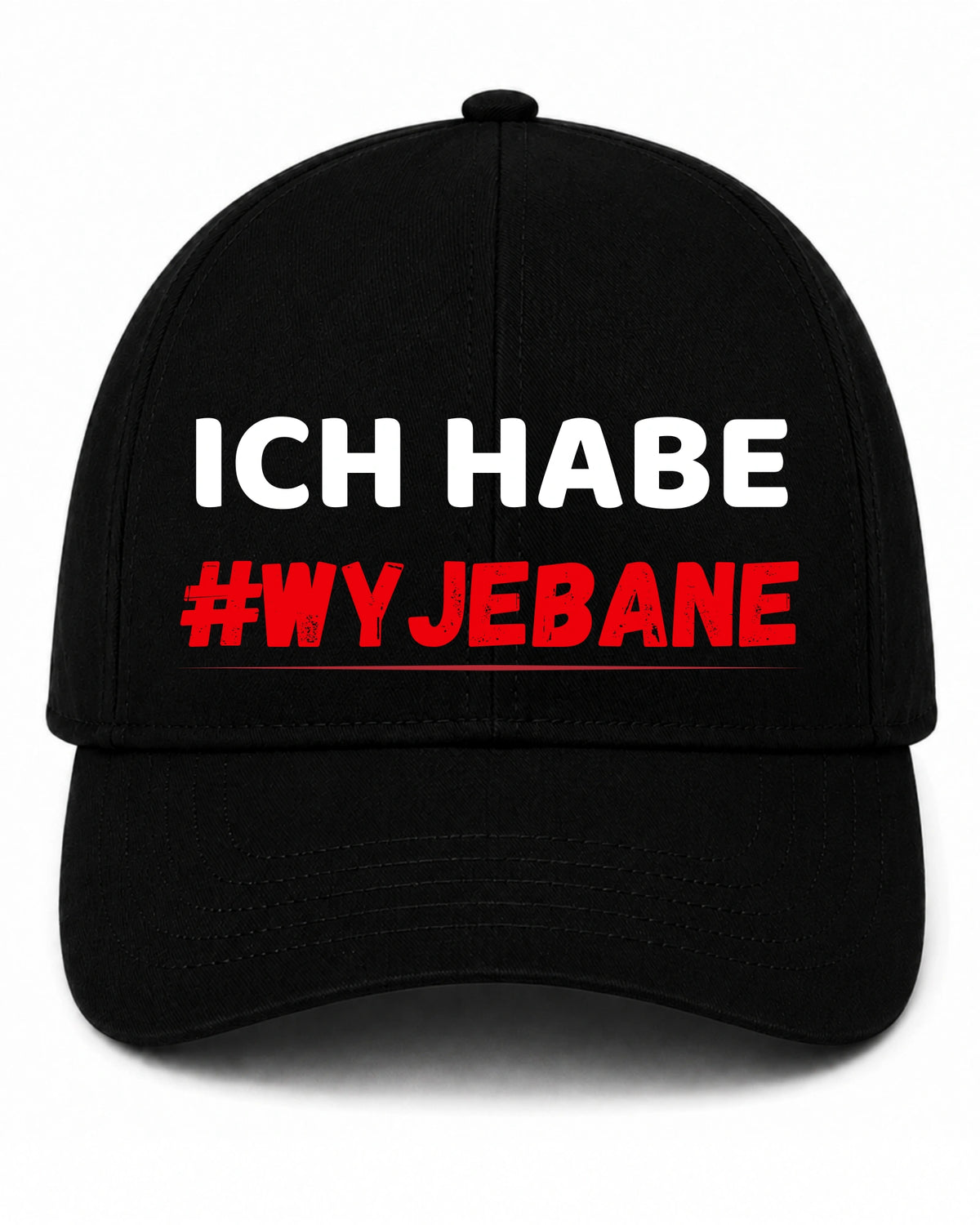 Czapka z daszkiem 100% Bawełna - Ich Habe Wyjebane