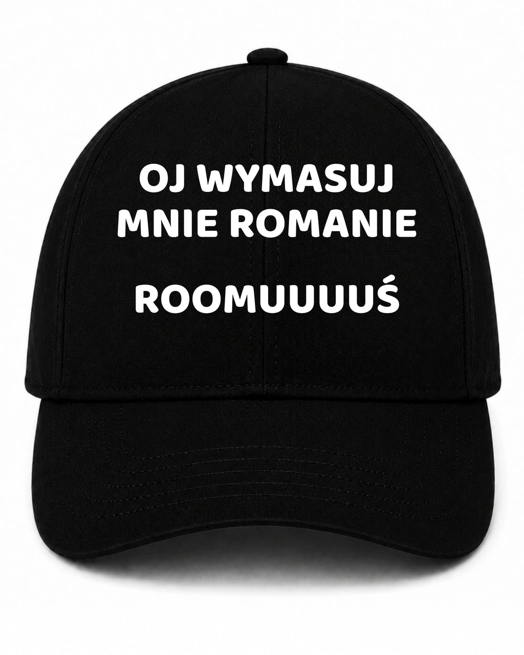 Czapka z daszkiem 100% Bawełna - Oj wymasuj mnie Romanie ( Sąsiedzi )